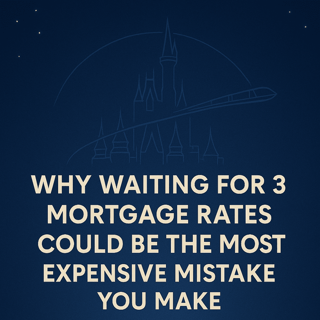 dont wait for 3 percent mortgage rate to buy a house near disney world