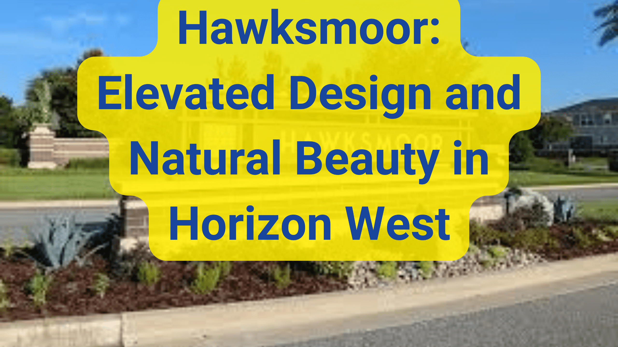 Discover Hawksmoor in Horizon West—where elevated architecture meets serene natural surroundings, offering luxury living just minutes from the magic of Disney.