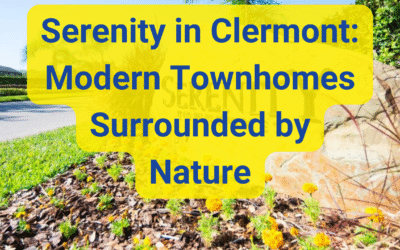 Serenity in Clermont: Modern Townhomes Surrounded by Nature