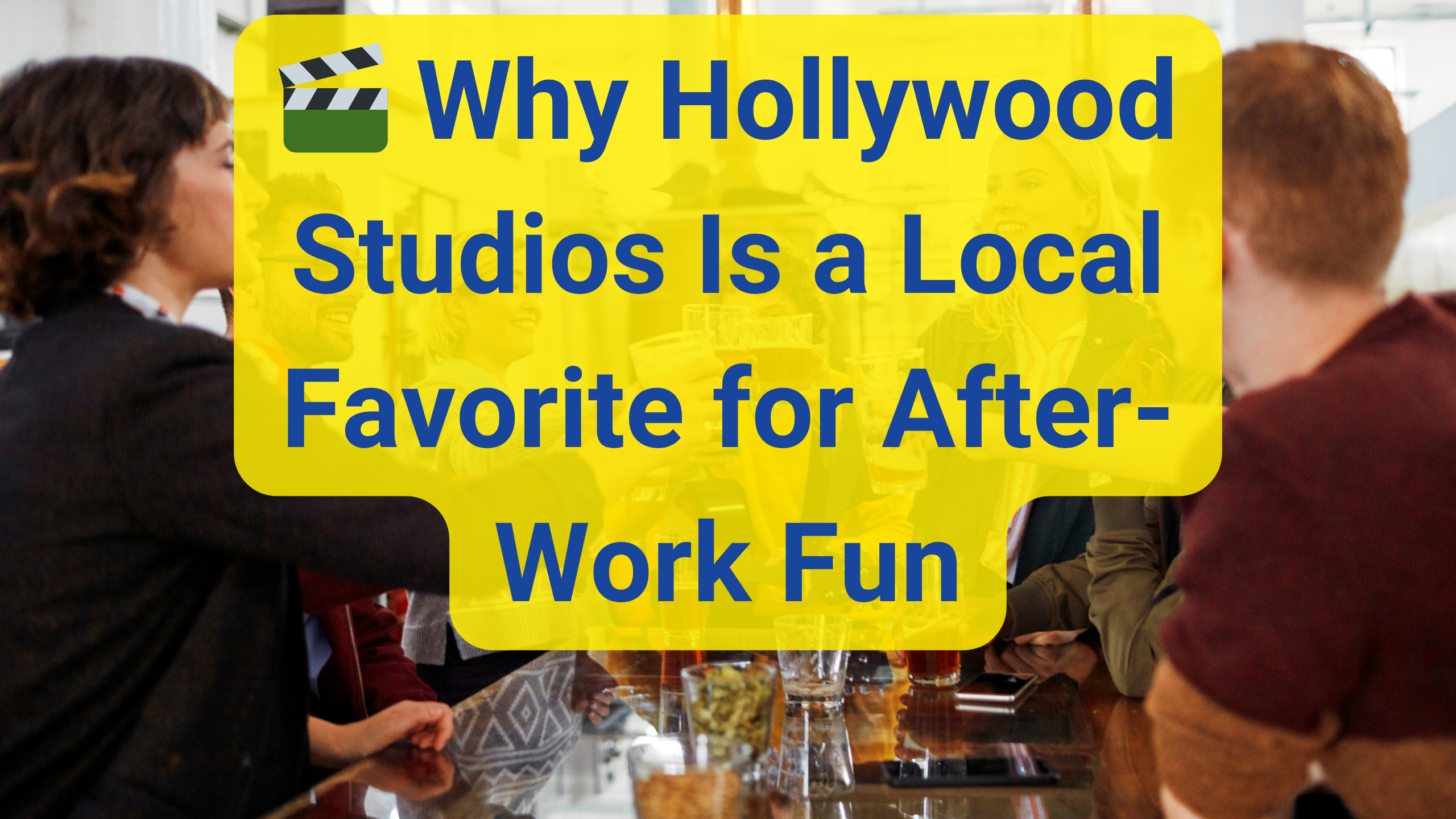 Why Hollywood Studios Is a Local Favorite for After-Work Fun