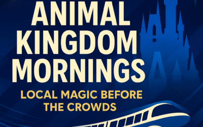 🐘 Animal Kingdom Mornings: Local Magic Before the Crowds