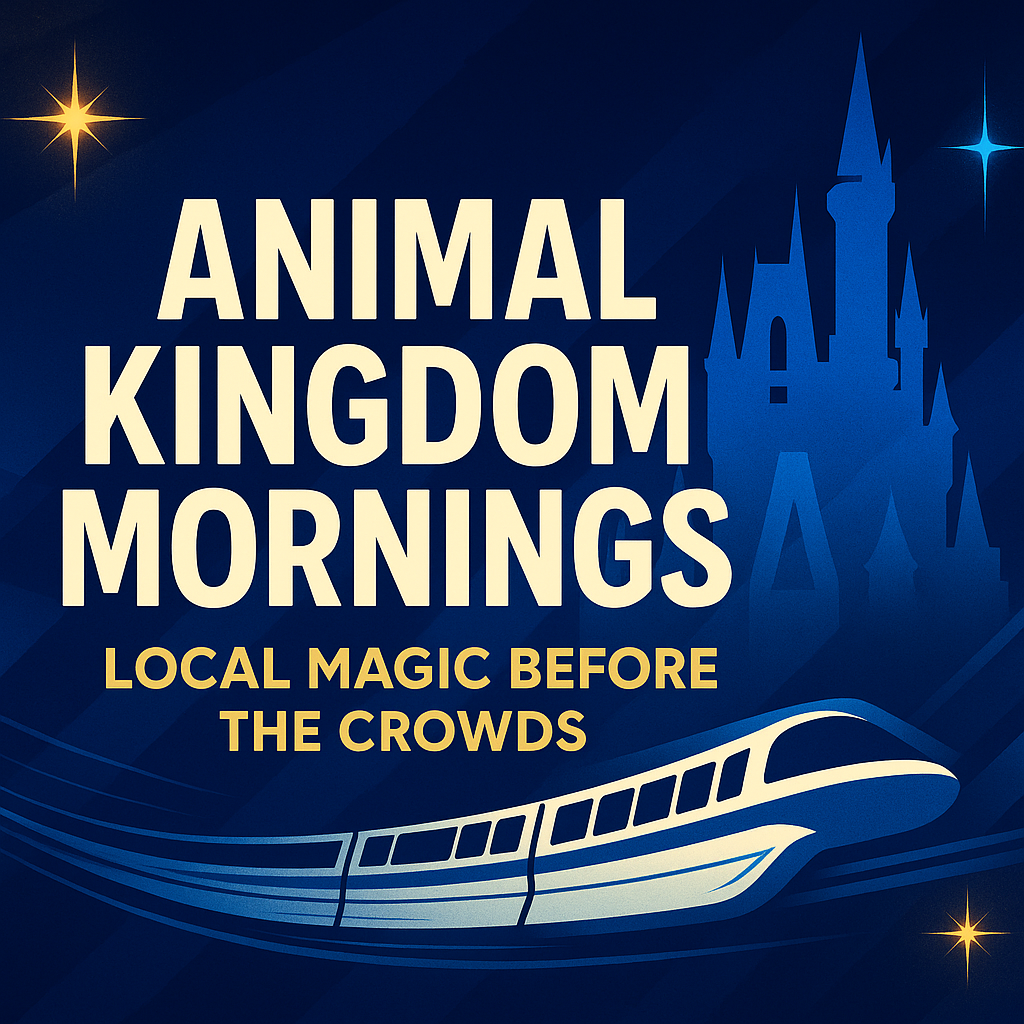 Animal Kingdom Mornings Local Magic Before the Crowds