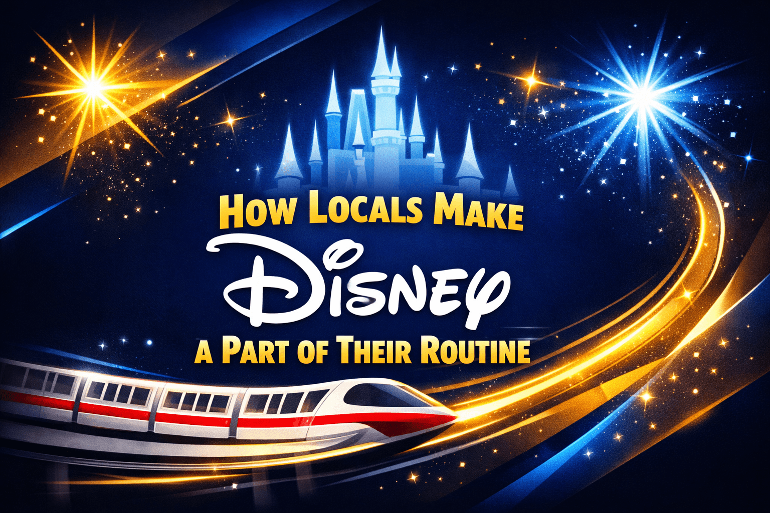 how locals make disney a part of their daily routine