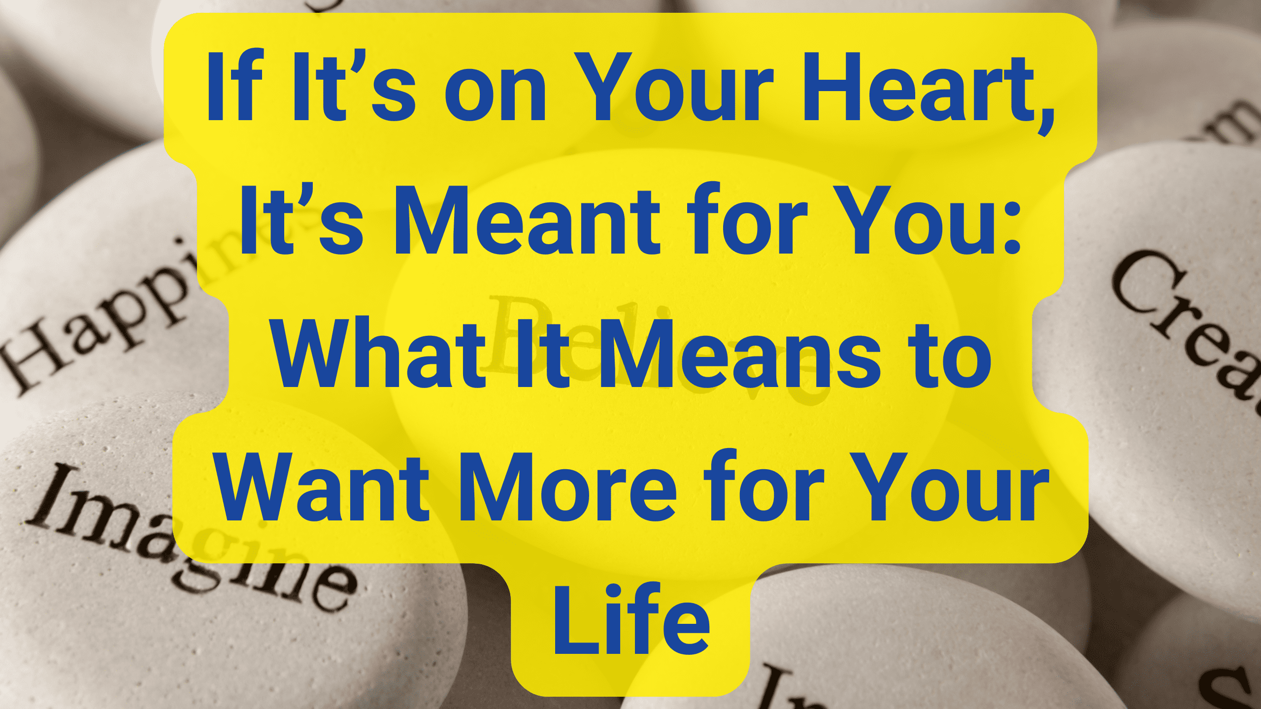 Feeling the pull for something more? Discover what it means to follow your heart, embrace change, and build a life filled with purpose, joy, and a little Disney magic.