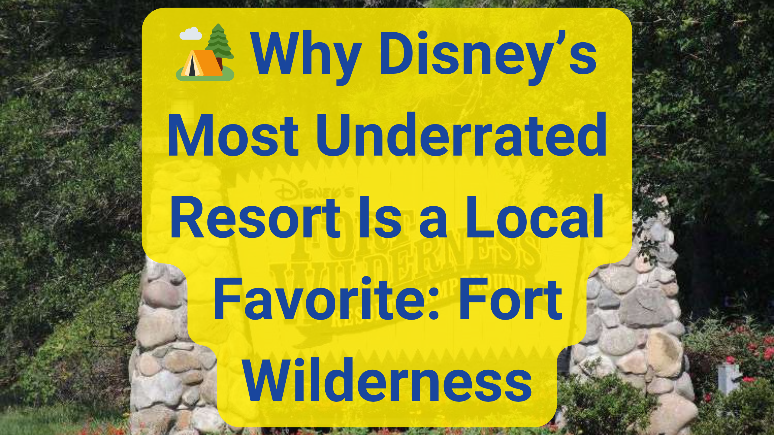 Discover why Fort Wilderness is a hidden gem locals adore—offering peace, play, and pixie dust just minutes from the Magic Kingdom. It's Disney living with a campground twist!