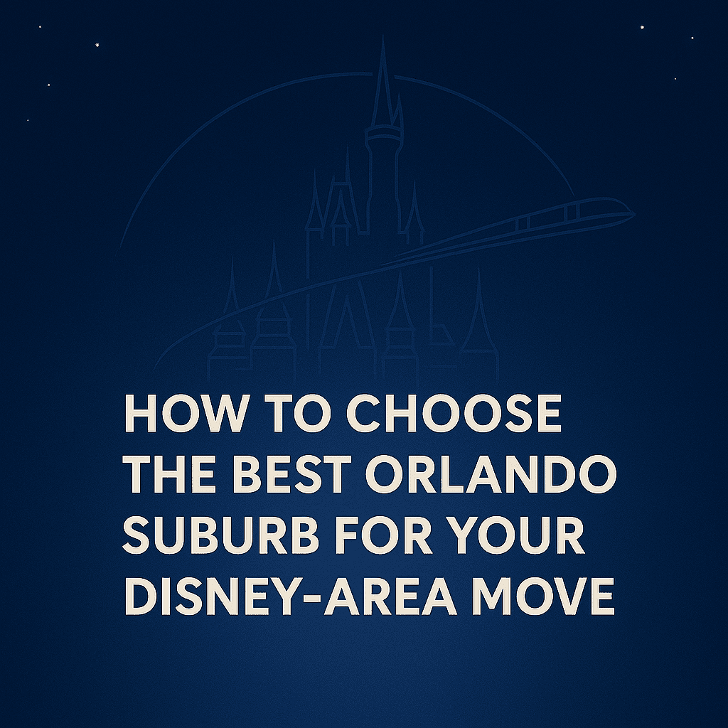 Choosing Orlando Suburbs for Disney Moves