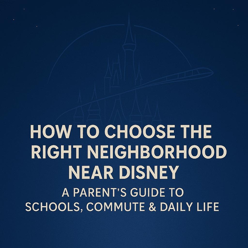 choosing neighborhoods near disney world
