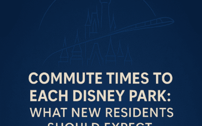Commute Times to Each Disney Park: What New Residents Should Expect