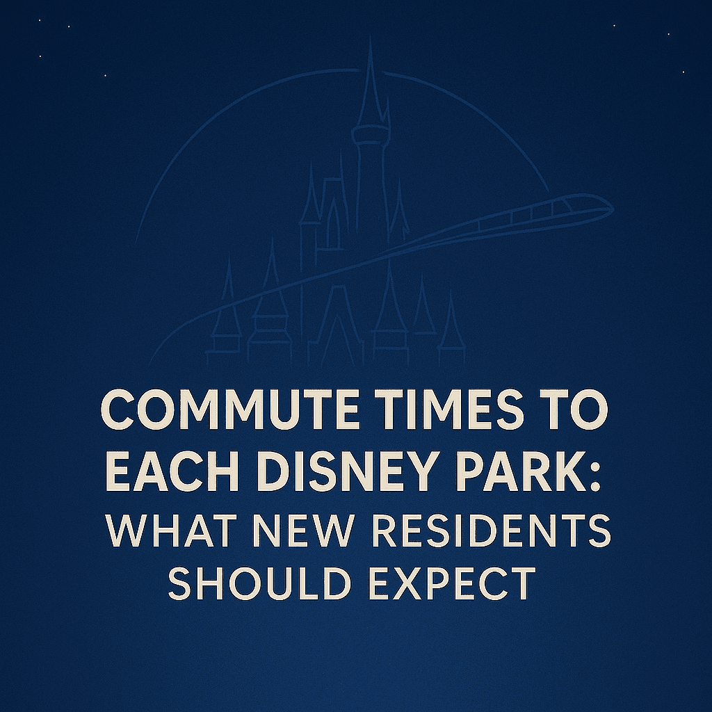 commute times to disney world