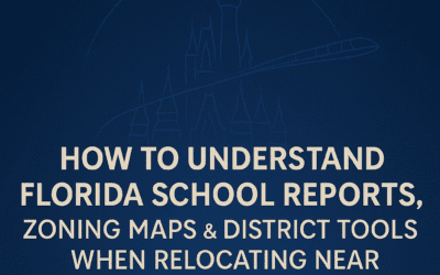 How to Understand Florida School Reports, Zoning Maps & District Tools When Relocating Near Disney