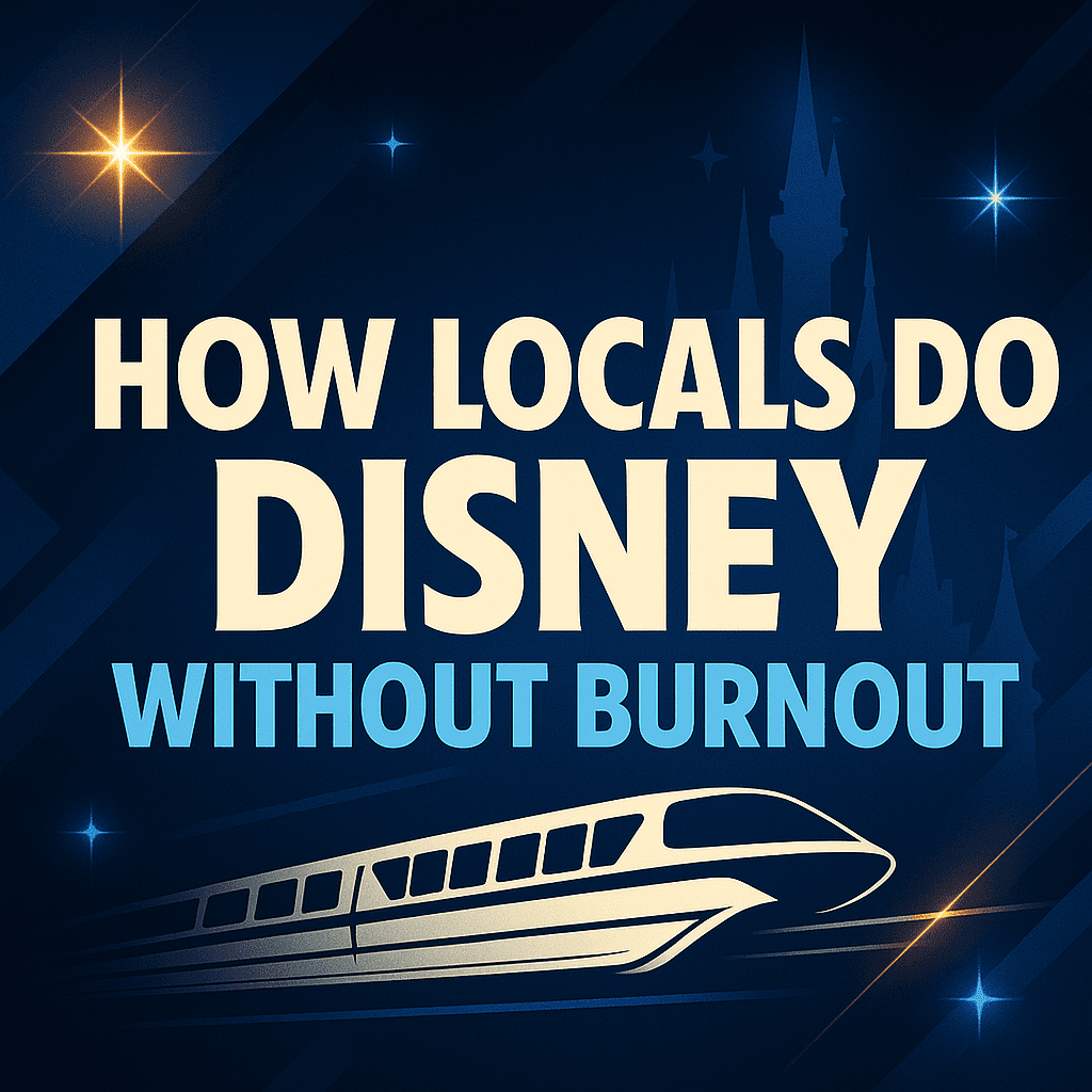 How Locals Do Disney Without Burnout