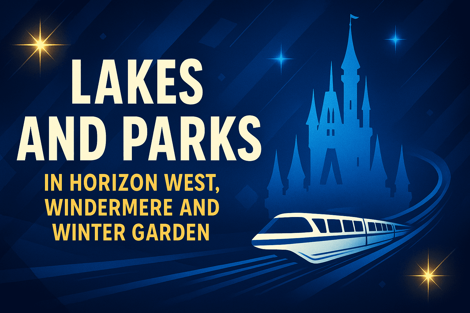 Lakes and Parks in Horizon West Windermere and Winter Garden