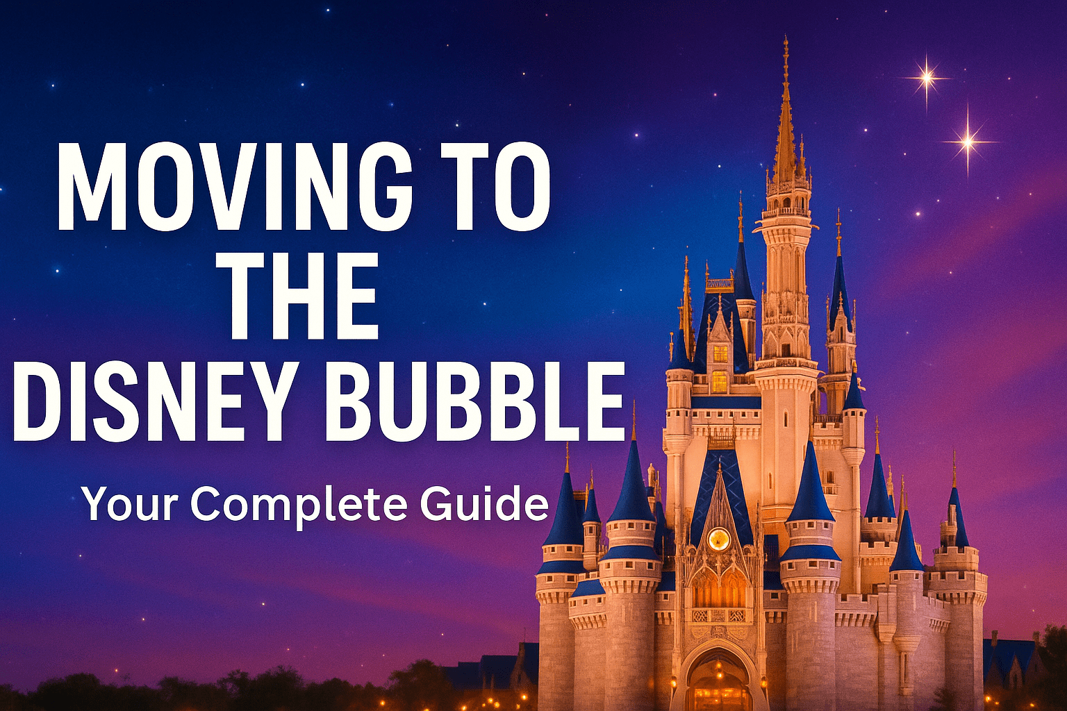 Moving To The Disney Bubble Near Disney World Relocation