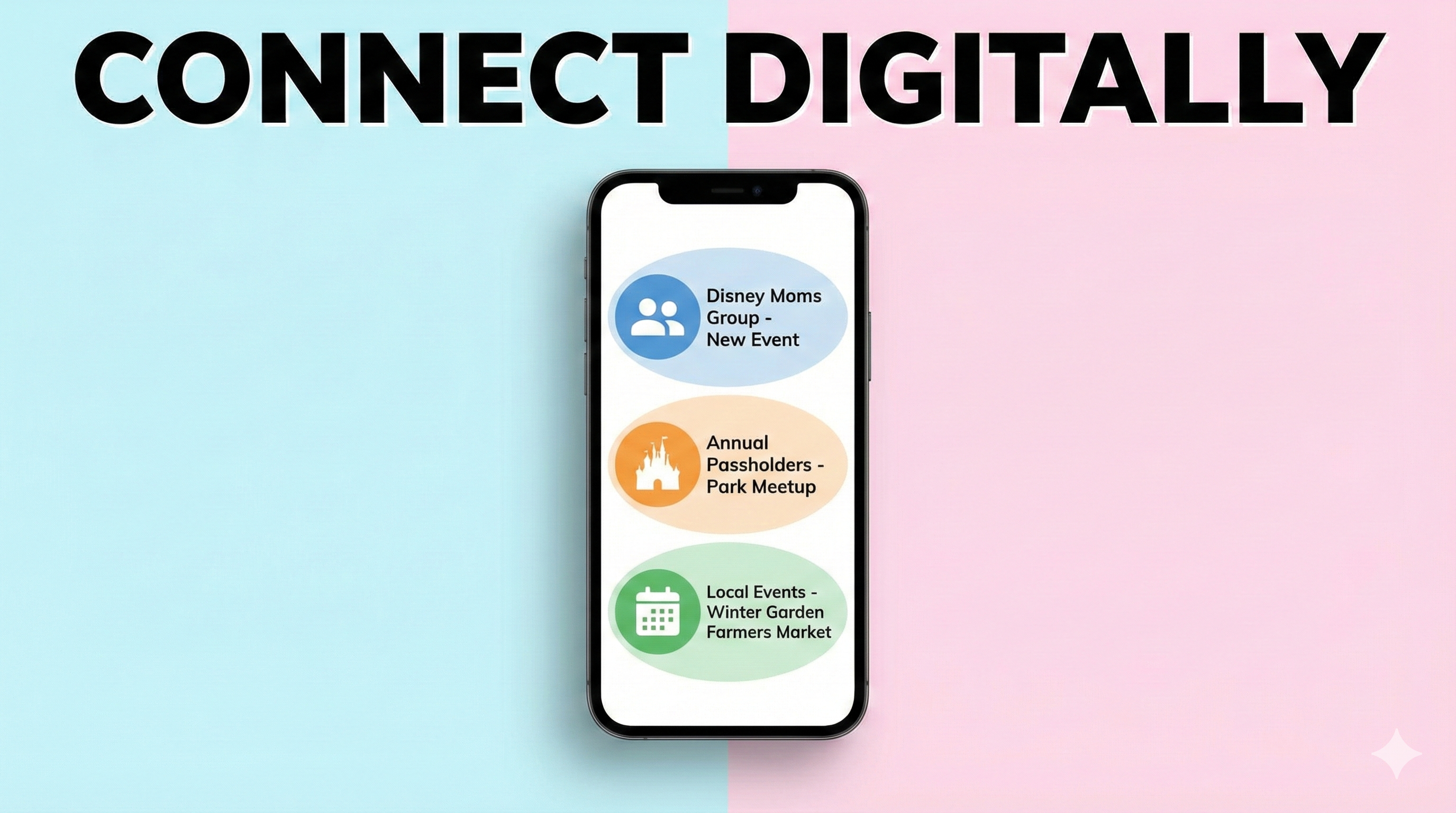 find disney groups online